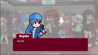 FNF เพลง Playtime(SayokoMix) Sayoko vs BoyFriends (Gameplay)