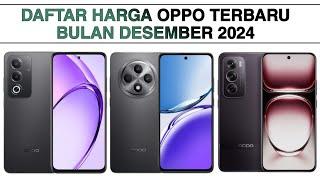 HARGA OPPO TERBARU DESEMBER 2024 | HARGA OPPO TERBARU 2024