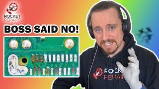 DEAD NINTENDO SWITCH - BOSS SAID NOT FIXABLE - I DISAGREE!!!!-