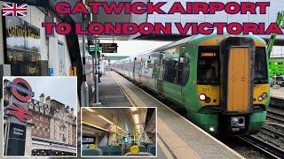 Gatwick airport to London Victoria station  by train