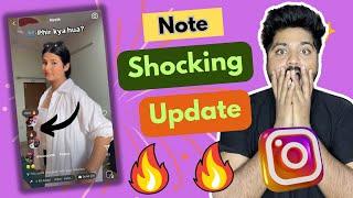 Shocking Update  Instagram Note New Update | Instagram Note Update Instagram New Updates & features