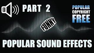 Popular Funny Sound Effects (2) For Editing | NO COPYRIGHT | SS 1912