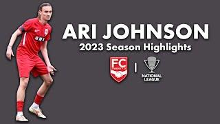 Ari Johnson 2023 Season Highlights | NZ National League