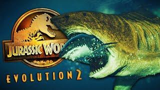 MEGALODON DI JURASSIC WORLD! | Jurassic World Evolution 2 Mod (Bahasa Indonesia)