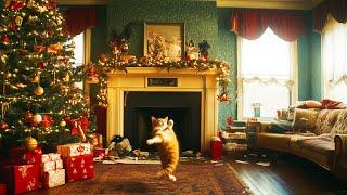 Cats vs Christmas Trees Compilation 2024  Funny Cat Videos