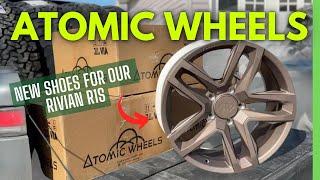 Unboxing: New Atomic Wheels for Our Adventurous Rivian R1S! 