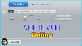 Video to Audio Online Converter | How to convert video to audio online