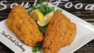 Southern Fried Fish Recipe - How to Make Fried Red Snapper