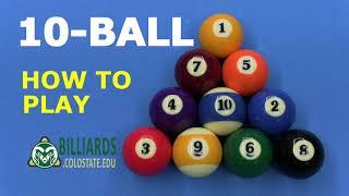 How to Play 10 Ball - The "Official Rules" of Pool