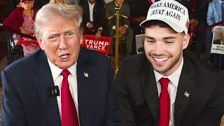 Donald Trump Comes on Adin Ross's Stream!