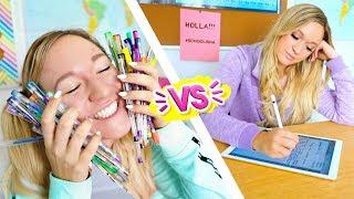 School Supplies THEN vs NOW!! Back to School! Alisha Marie