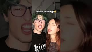 Siblings or Dating?#kirkiimad #tiktok #funny #real #relatable #siblings #dating #relationship