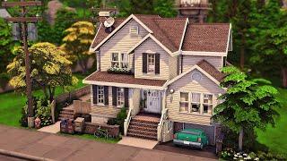 Realistic Suburban Family Home | The Sims 4 Speed Build