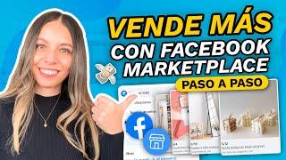 Como VENDER EN FACEBOOK MARKETPLACE PASO A PASO 2024 TUTORIAL 