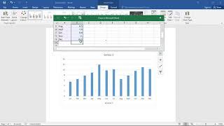 How to make bar chart in Word 2016 | Word Tutorial | Bar Chart | Working with bar graph in word 2016