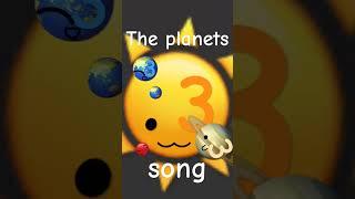 the planets song️🪐#milkie#planets#short