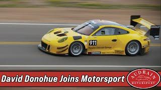 Championship Winning Driver David Donohue Joins Audrain Motorsport