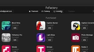 How to Enable & Disable FxFactory Effects