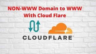 How To 301 Redirect NON-WWW Domain to WWW With Cloud Flare #DIGITAL_KNOWLEDGE