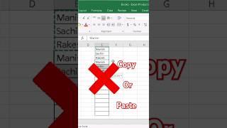 Excel Interview question Trick & Trip #excel #shorts