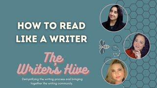 How to read intentionally as a writer