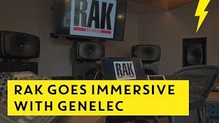 RAK Studios | Legendary London Studio Goes Immersive with Genelec