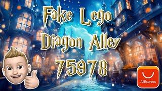 Fake Lego Diagon Alley Review  75978 - (AMAZING SET!)