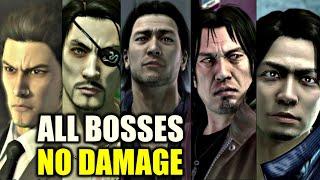 YAKUZA 4 - ALL BOSSES - NO DAMAGE [No NG+  /  No Guns  /  HARD]