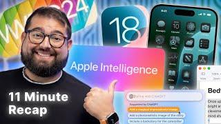 Apple Intelligence Steals the Show! iOS 18, macOS Sequoia, and WWDC24 Recap