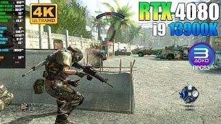 Army Of Two PC Gameplay - ( RPCS3 4K ) - RTX 4080 | i9 13900K 5.8GHz | PS3 Emulator (2024)