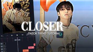 "Closer" Tiktok trend tuitorial in alight motion #kpopedit