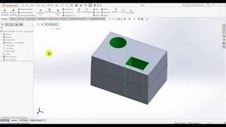 SolidWorks Tutorial 2 - Extruded Cut