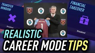 FIFA 21: REALISTIC CAREER MODE TIPS