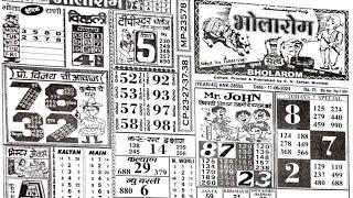#Bholaram Chart 11/06/2024 || #Joker Chart || #Milan Chart || #Jay Maa Chart || #Champion Chart.