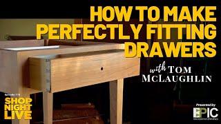 How to Make Perfectly Fitting Drawers