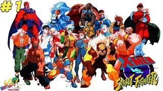 X-Men Vs. Street Fighter! Arcade Part 1 - YoVideogames