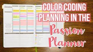 Color Code Planning | Passion Planner