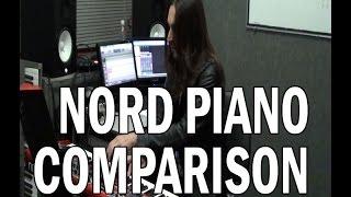 Nord Piano Comparison - Italian, Imperial, Bright, Lady D, Studio, Concert