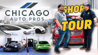 CAR CLEANING BLISS!  A Tour of Chicago Auto Pros Detailing Shop w/ Jason Otterness