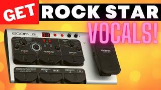 Vocal Effects Pedal Board | The ZOOM V6