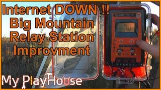 Internet is Down Again! at the Mountain Relay Station - 1451