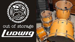 Setting Up Vintage Ludwig Drums - The Holy Grail of Drum Kits #snhhbd