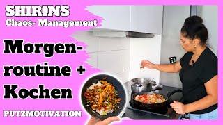 Meine ROUTINE im HAUSHALT |  lecker KOCHEN | Flyady Morgenroutine  #hellofresh #putzmotivation