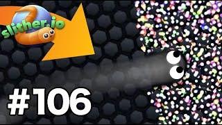 Invisible NINJA Skin mod/hack INSANE KILLS! - Slither.io Gameplay Part 106