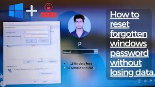 how to reset forgotten windows 10 password without losing data #todospecial #forgottenwindowspass