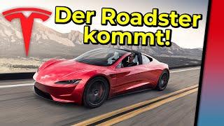 Elon Musk kündigt den Tesla Roadster an! Alle Details gibt's hier.