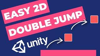 2D Double Jump in Unity | 2D Game Dev Tutorial