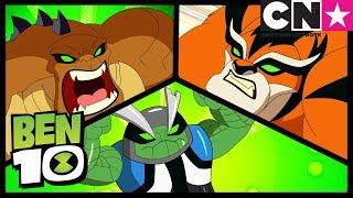 Ben 10 | The New Ben 10 Season 3 Aliens: Slapback, Rath and Humungousaur | Cartoon Network