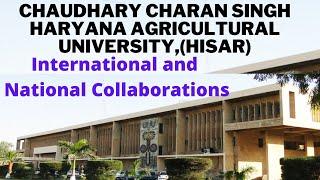 Chaudhary Charan Singh Haryana Agricultural University,Hisar|CSS Haryana International Collaboration