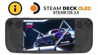 Need for Speed Heat on Steam Deck OLED with Steam OS 3.6